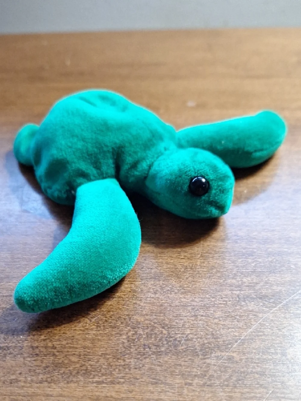 Manhatten Toy Plush Sea Turtle Mini Plush Beans Toy - Green